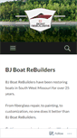 Mobile Screenshot of bjboatrebuilders.com